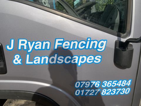 J Ryan Fencing & Landscapes  Logo