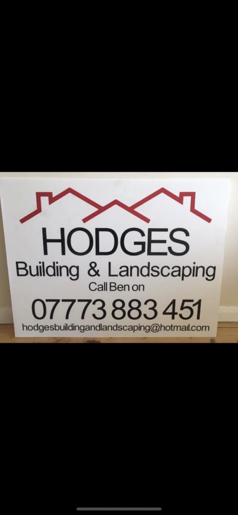 Hodges Building & Landscaping Logo