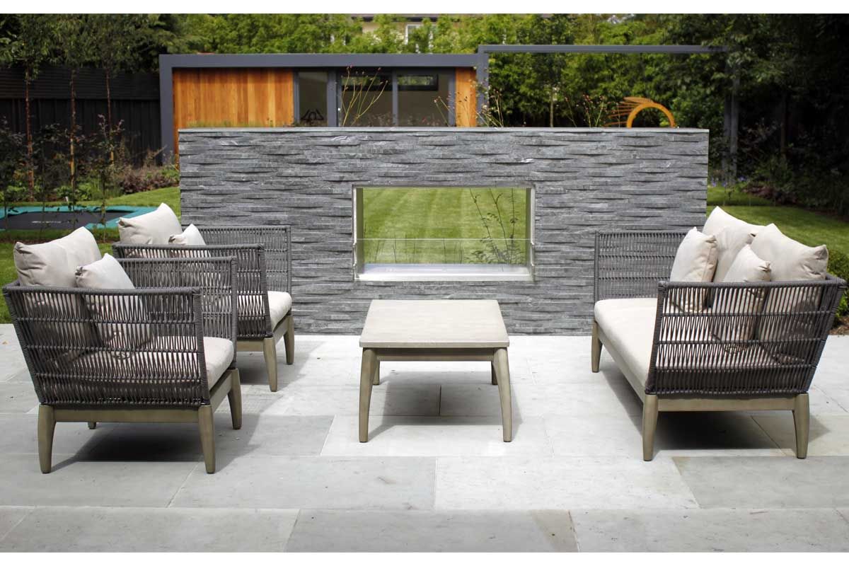 Stone deals patio set