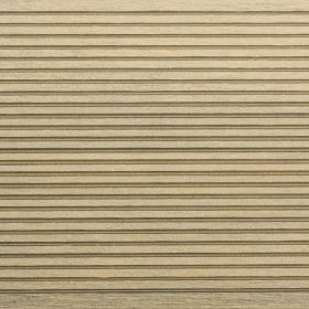 Warm Teak Grooved DesignBoard - 75x75x25mm Sample