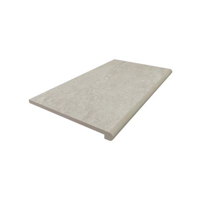 900x560mm Astor Grey porcelain 36mm bullnose step tread, with 10-year guarantee, and free next-day delivery available.***