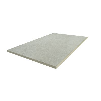 Image Displaying 900x600 Frosty Grey Step with a 20mm Bullnose Edge
