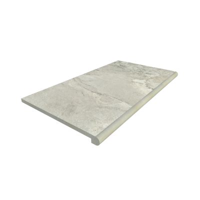 Image Displaying 900x560 Marble Grey Step with a 36mm Bullnose Edge