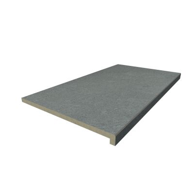 Image Displaying 900x500 Platinum Grey Step with a 40mm Downstand Edge
