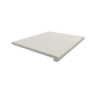 Image Displaying 600x560 Sandy White Step with a 36mm Bullnose Edge