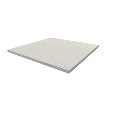 Image Displaying 600x600 Sandy White Step with a 5mm Pencil Round Edge