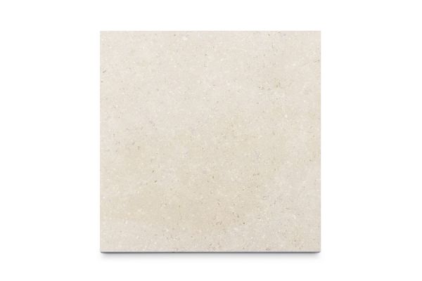 Single Acid Washed Egyptian Beige Limestone slab seen from above, showing texture and markings. Free UK delivery available.***
