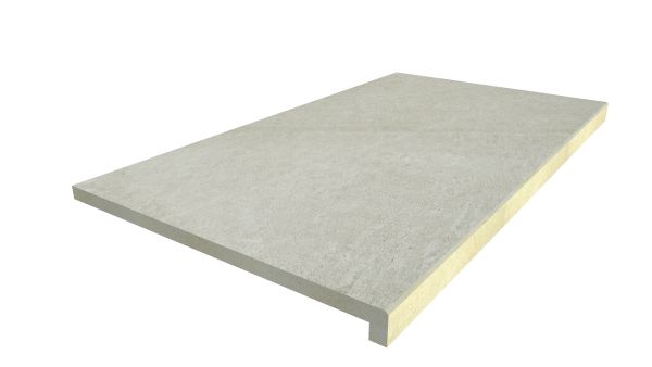 Image Displaying 900x500 Ash Beige Step with a 40mm Downstand Edge