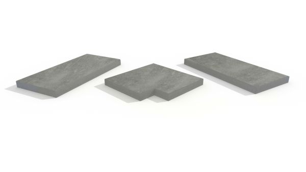 Image Displaying Brazilian Grey Slate Coping Collection
