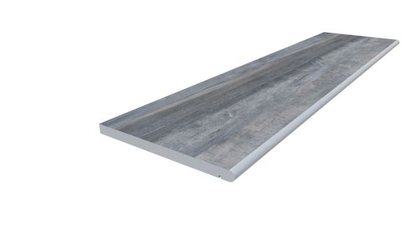 Image Displaying 1200x300 Cinder Step with a 20mm Bullnose Edge