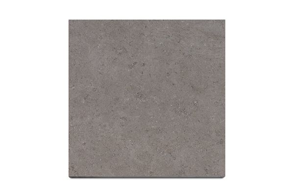 Egyptian Dark Grey Porcelain Paving slabs, viewed from above, showing texture and markings specific to natural limestone paving.***