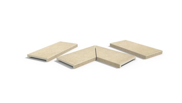 Image Displaying Florence Beige Coping Collection