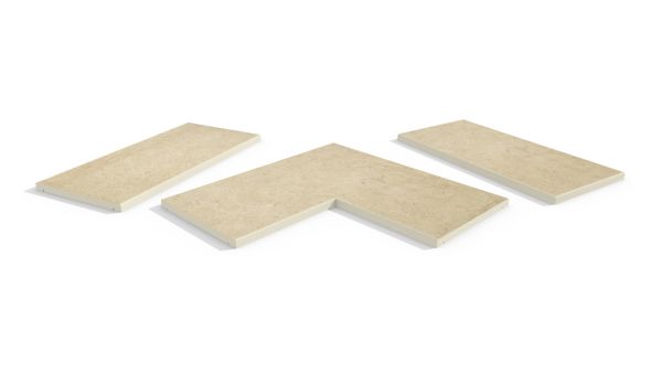 Image Displaying Florence Beige Coping Collection
