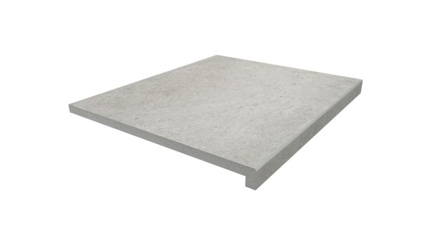 Image Displaying 600x500 Florence Grey Step with a 40mm Downstand Edge