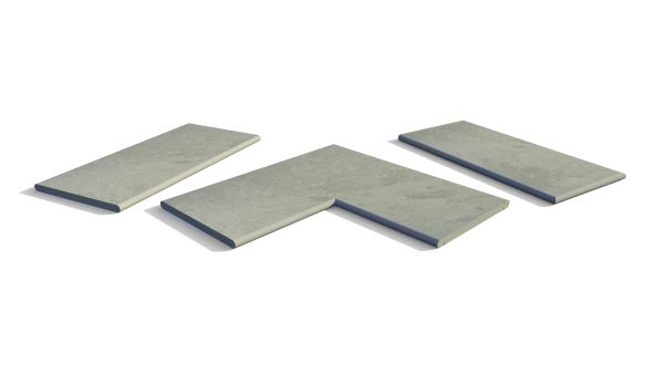 Image Displaying Florence Storm 20mm Bullnose Coping Collection