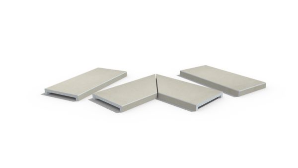 Image Displaying Florence White Coping Collection