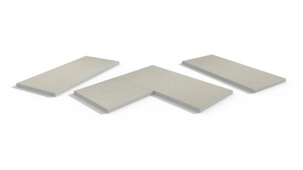 Image Displaying Florence White Coping Collection