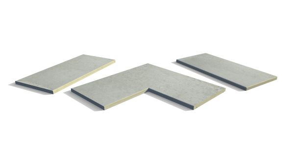 Image Displaying Frosty Grey Coping Collection