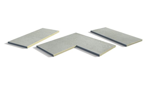 Image Displaying Frosty Grey Coping Collection