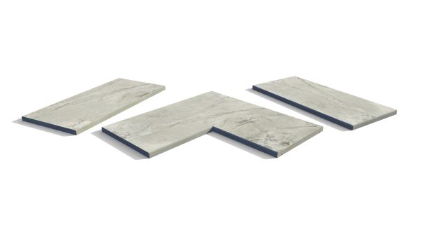 Image Displaying Marble Grey Coping Collection