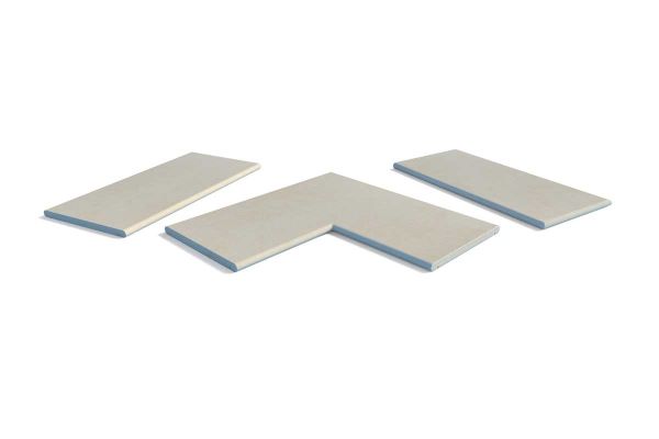 Mint Porcelain 20mm Bullnose Coping Stones