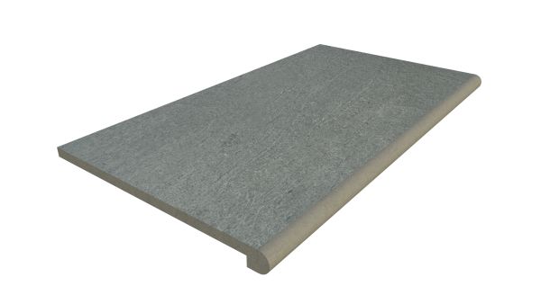 Image Displaying 900x560 Platinum Grey Step with a 36mm Bullnose Edge