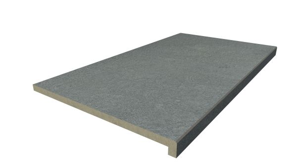 Image Displaying 900x500 Platinum Grey Step with a 40mm Downstand Edge