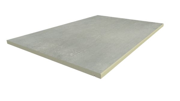 Image Displaying 900x600 Polished Concrete Step with a 5mm Pencil Round Edge