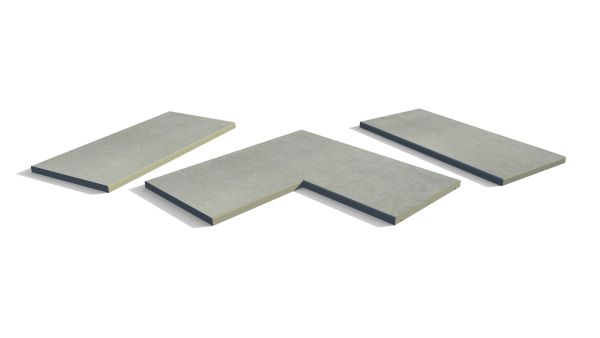 Image Displaying Polished Coping Collection