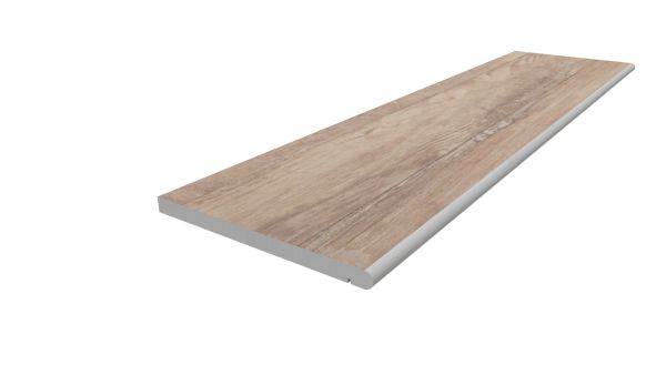Image Displaying 1200x300 Rovere Step with a 20mm Bullnose Edge