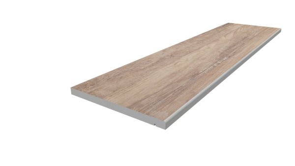 Image Displaying 1200x300 Rovere Step with a 5mm Pencil Round Edge