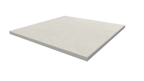 Image Displaying 600x600 Sandy White Step with a 5mm Pencil Round Edge