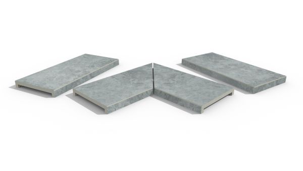 Image Displaying Silver Contro Coping Collection
