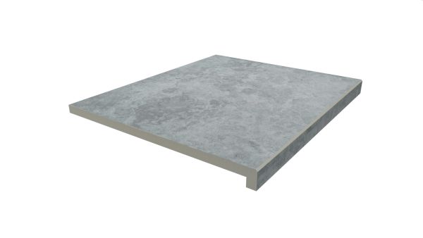 Image Displaying 600x500 Silver Contro Step with a 40mm Downstand Step