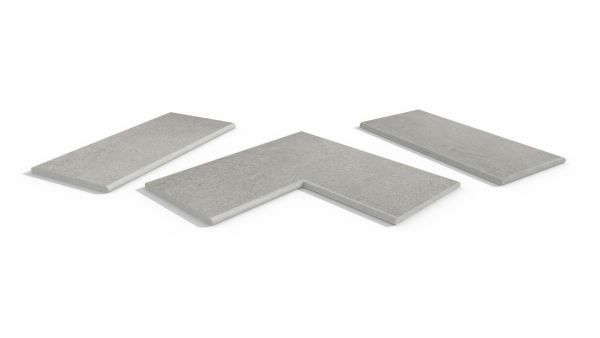 Image Displaying Silver Grey Coping Collection