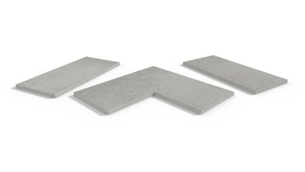 Image Displaying Silver Grey Coping Collection
