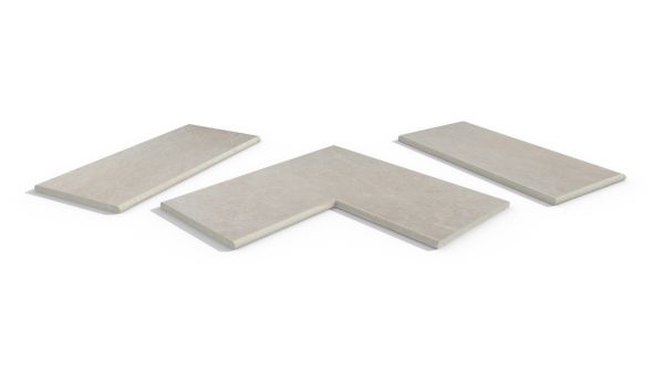 Image Displaying Slab Khaki Coping Collection