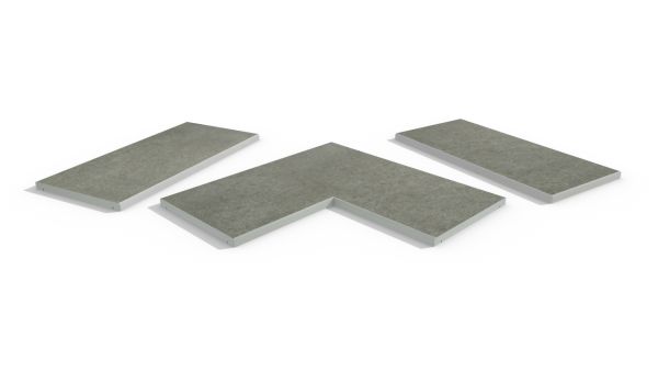 Image Displaying Steel Grey Coping Collection