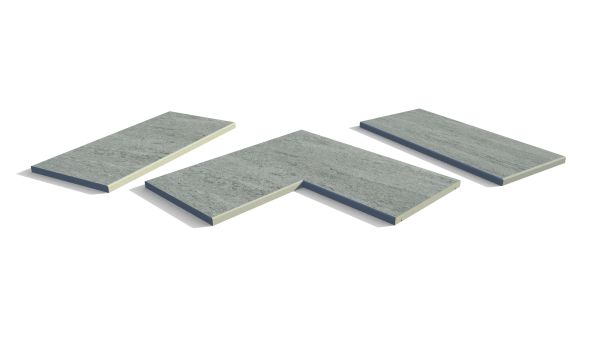 Image Displaying Travertine Dark Coping Collection
