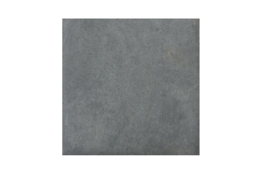 Individual 800x800 Anthracite porcelain paver photographed from above and showing consistent charcoal colouring.