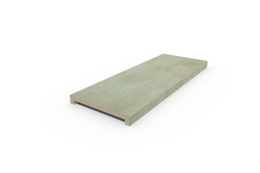 Area 40mm downstand straight coping, part of our large format porcelain paving range, with free next-day delivery available.