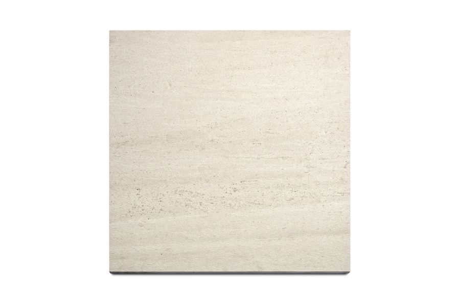 Faro Porcelain Paving slab with beige tones photographed from above, available for next day delivery from London Stone.