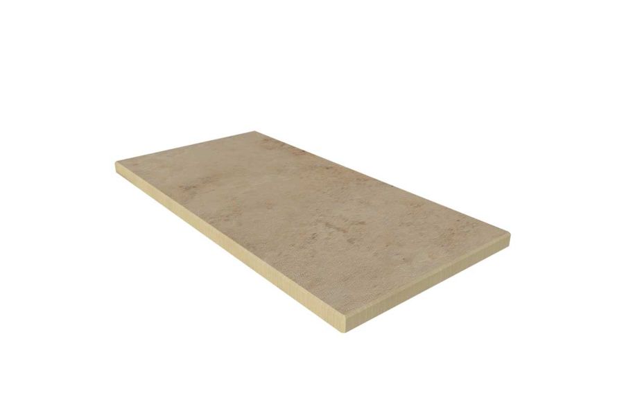 Jura Beige end coping stone with 5mm chamfer on three edges, with 10-year guarantee and free next day delivery available.