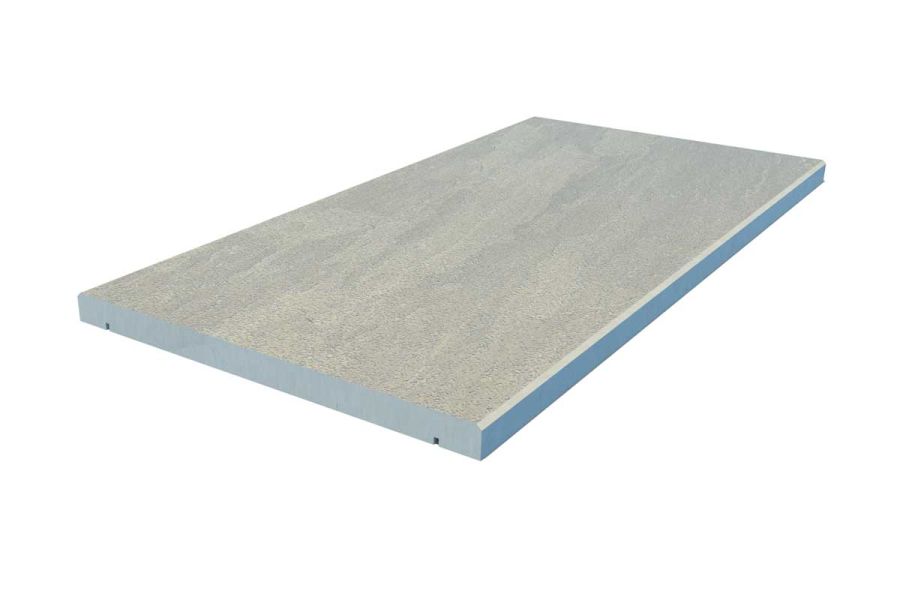 Raj Green straight coping stone, with 5mm chamfered profile applied to long edges. With free next-day delivery available. 