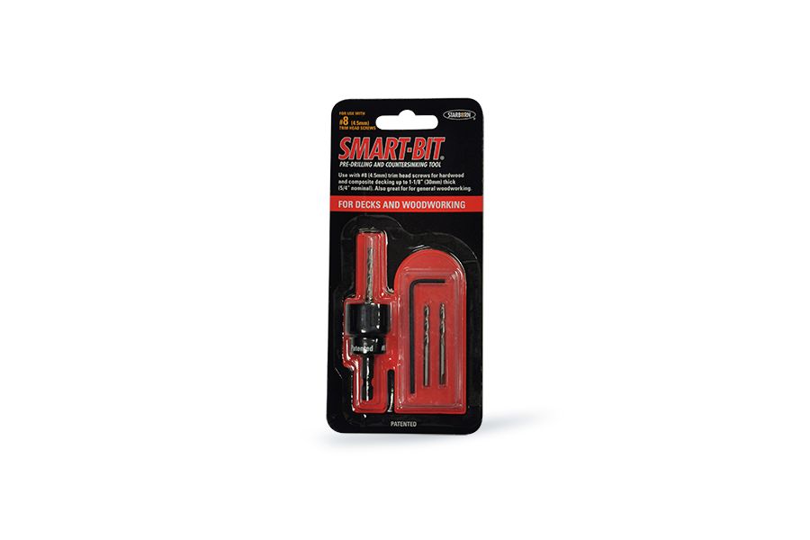 Smart bit package containing smart bit tool, two replacement bits and hex wrench.