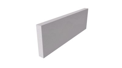 Image Displaying Contemporary Grey 600x200x40mm Edging