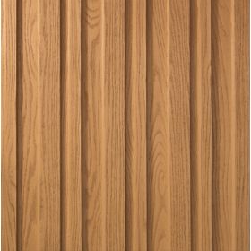 Millboard Golden Oak Board and Batten Sample