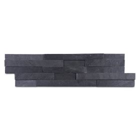 Black Slate Cladding Sample - 150x100x15-30mm Sample