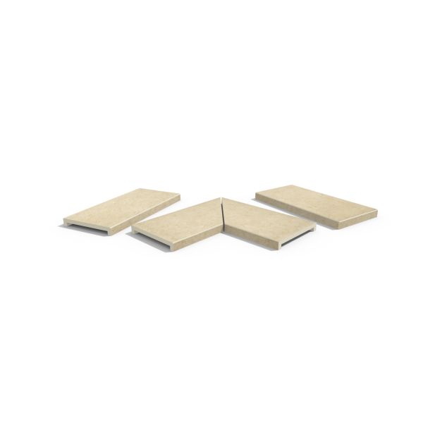 Image Displaying Florence Beige Coping Collection