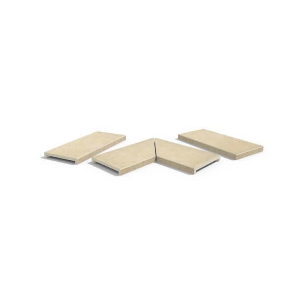 Image Displaying Florence Beige Coping Collection